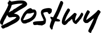 Bostwy.ttf