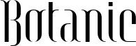 Botanic Font