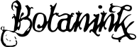 Botanink Font