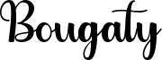 Bougaty Font