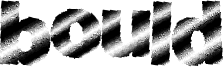 Bould Font
