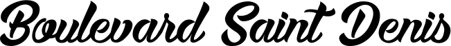 Boulevard Saint Denis Light.ttf