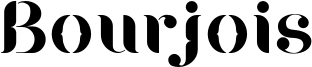 Bourjois Font