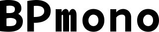 BPmonoBold.ttf