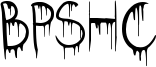 BPSHC Font