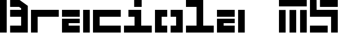 Braciola MS ExB Stencil.ttf