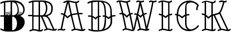 Bradwick Font