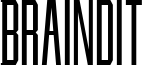 Braindit Font