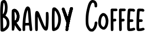 Brandy Coffee Font