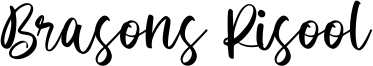 Brasons Risool Font