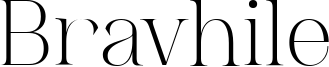 Bravhile-DEMO.ttf