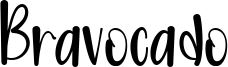 Bravocado Font