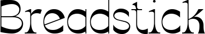 Breadstick Font