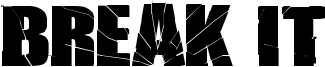 Break It Font