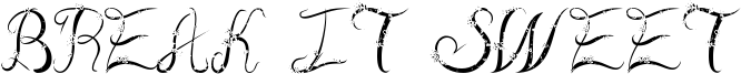 Break It Sweet Font