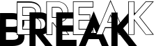 Break Font