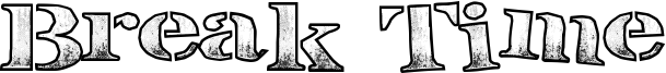 Break Time Font