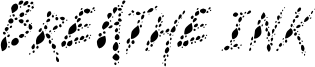Breathe Ink Font