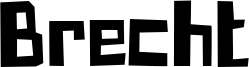 Brecht Font