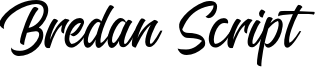 Bredan Script Font
