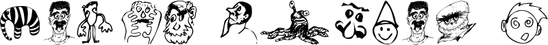 Brian powers Doodle Font