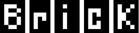 Brick Font