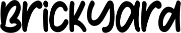 Brickyard Font