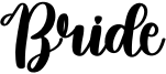 Bride Font