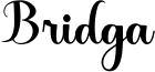 Bridga Font