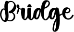 Bridge Font