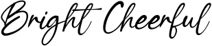 Bright Cheerful Font
