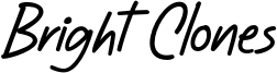 Bright Clones Font
