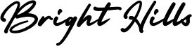Bright Hills Font