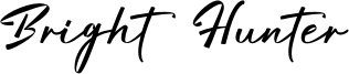 Bright Hunter Font
