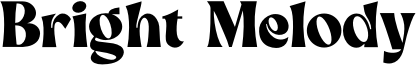 Bright Melody Font