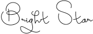 Bright Star Font