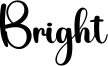 Bright Font