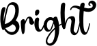 Bright Font