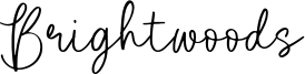 Brightwoods Font