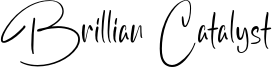 Brillian Catalyst Font