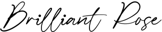 Brilliant Rose Font