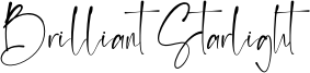 Brilliant Starlight Font