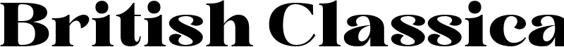 British Classical Font