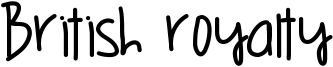British Royalty Font