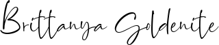 Brittanya Goldenite Font