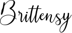 Brittensy Font