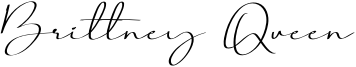 Brittney Queen Font