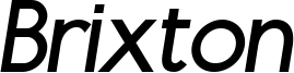 Brixton Medium Oblique.ttf
