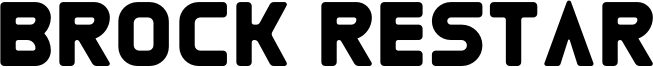 Brock Restar Font