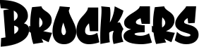 Brockers Font
